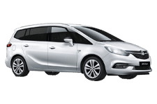 Van Hire Halesowen - Vauxhall Zafira 5 + 2 - Minibus hire Halesowen